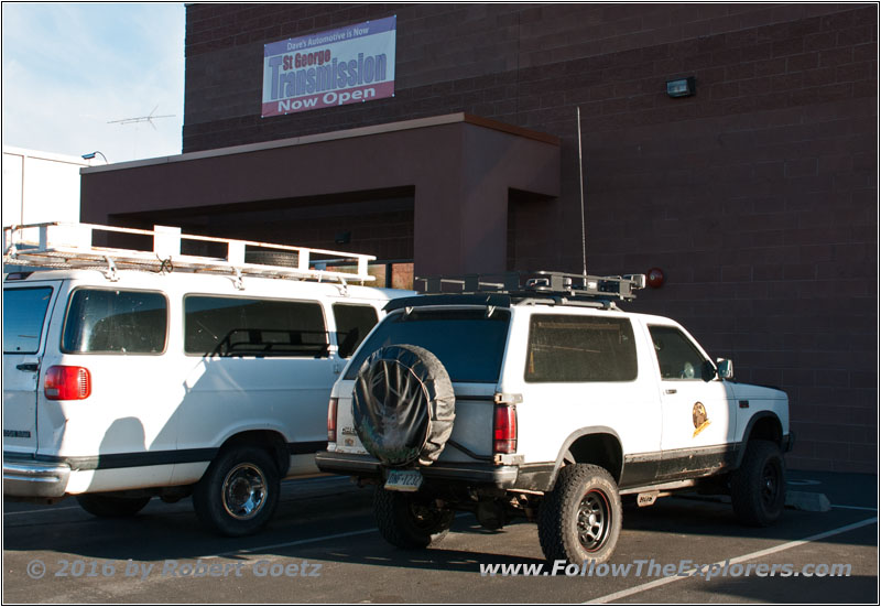 My S10 at St. George Transmission in Utah