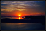 Sunset Ohio River, Highway 45, Paducah Sunset Ohio River, Highway 45, Paducah