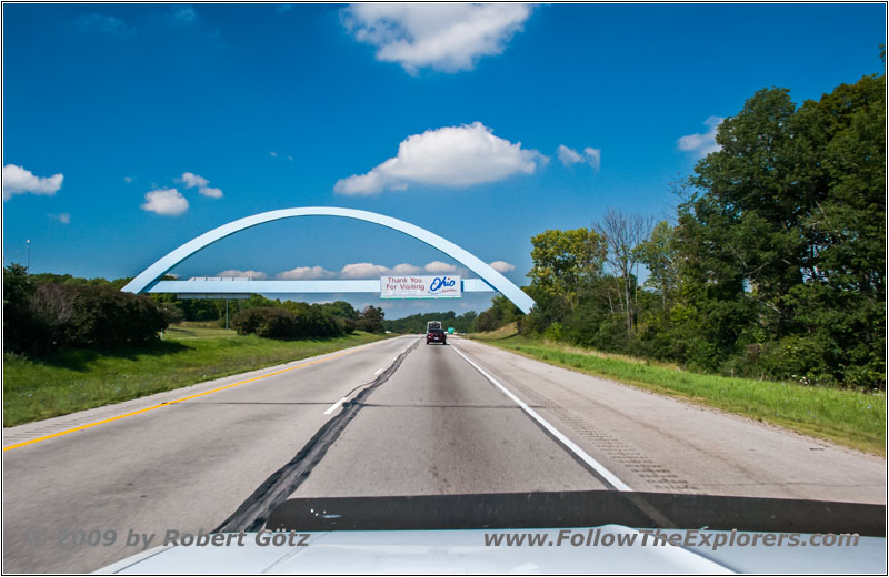I–70, State Line OH and IN I–70, State Line OH and IN