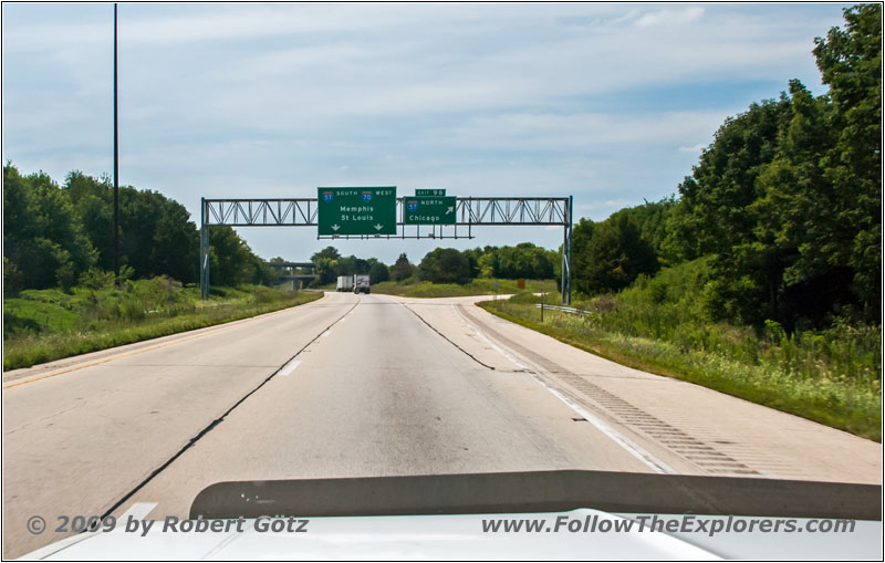 I–70, Effingham, IL I–70, Effingham, IL