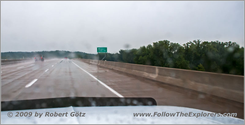Interstate 435, Missouri River, Staatsgrenze Kansas & Missouri Interstate 435, Missouri River, Staatsgrenze Kansas & Missouri