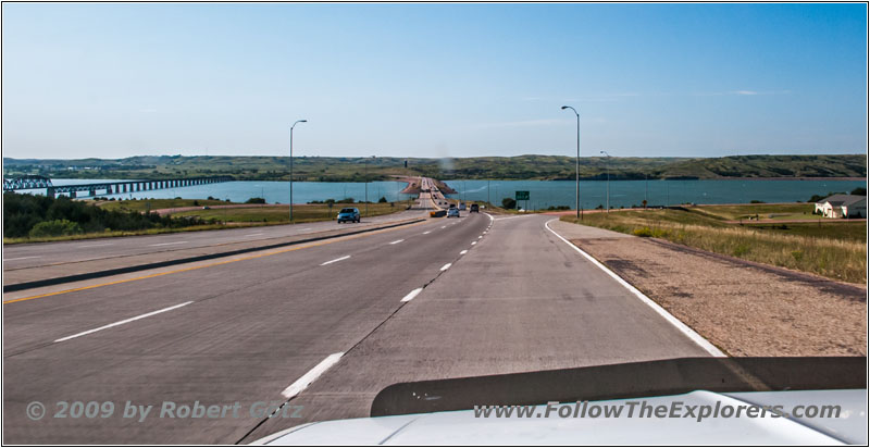 Interstate 90, Missouri River, South Dakota Interstate 90, Missouri River, South Dakota