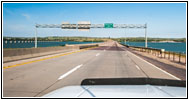 Interstate 90, Missouri River/Lake Francis Case, South Dakota Interstate 90, Missouri River/Lake Francis Case, South Dakota