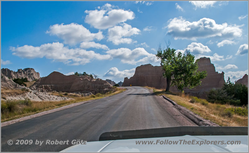 Highway 240, Badlands National Park, South Dakota Highway 240, Badlands National Park, South Dakota