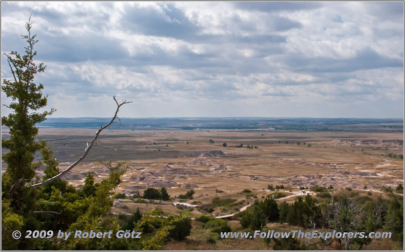 Cliff Shelf Trail, Badlands National Park, South Dakota Cliff Shelf Trail, Badlands National Park, South Dakota