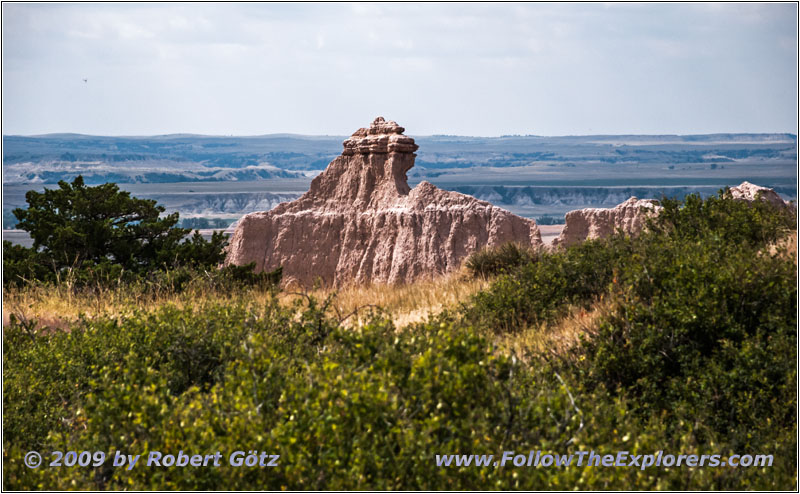 Cliff Shelf Trail, Badlands National Park, South Dakota Cliff Shelf Trail, Badlands National Park, South Dakota
