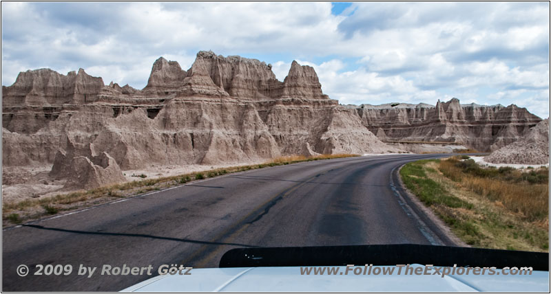 Highway 240, Badlands National Park, South Dakota Highway 240, Badlands National Park, South Dakota