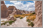 Notch Trail, Badlands National Park, South Dakota Notch Trail, Badlands National Park, South Dakota