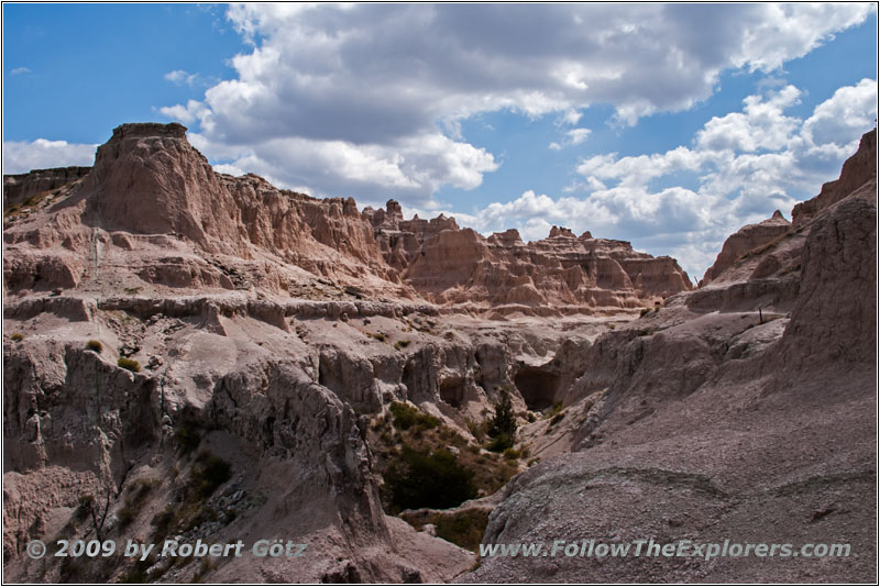 Notch Trail, Badlands National Park, South Dakota Notch Trail, Badlands National Park, South Dakota