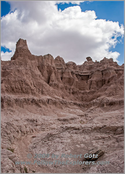 Notch Trail, Badlands National Park, South Dakota Notch Trail, Badlands National Park, South Dakota
