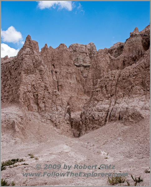 Notch Trail, Badlands National Park, South Dakota Notch Trail, Badlands National Park, South Dakota