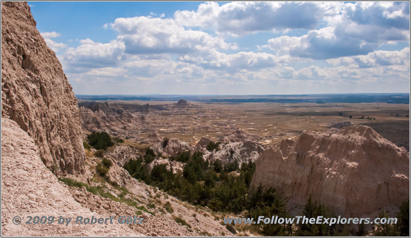 Notch Trail, Badlands National Park, South Dakota Notch Trail, Badlands National Park, South Dakota