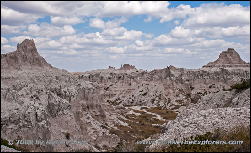 Notch Trail, Badlands National Park, South Dakota Notch Trail, Badlands National Park, South Dakota