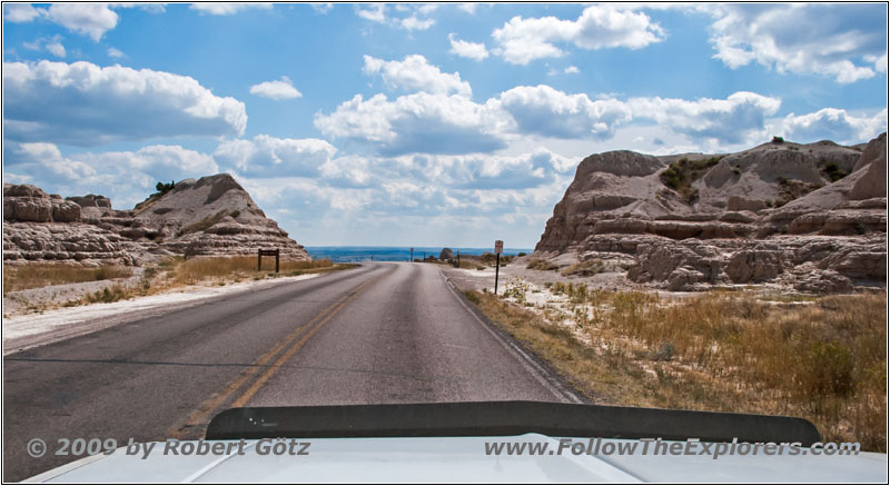 Highway 240, Badlands National Park, South Dakota Highway 240, Badlands National Park, South Dakota