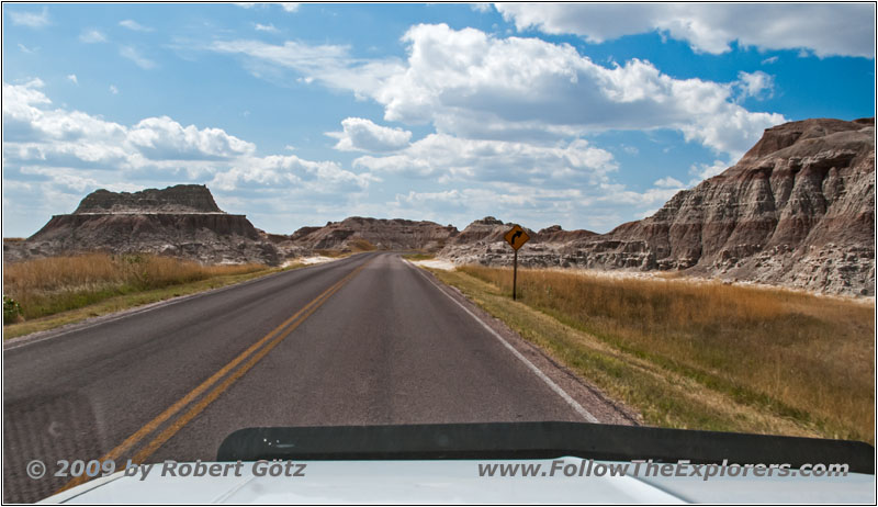 Highway 240, Badlands National Park, South Dakota Highway 240, Badlands National Park, South Dakota