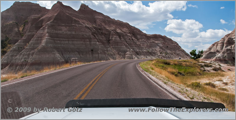 Highway 240, Badlands National Park, South Dakota Highway 240, Badlands National Park, South Dakota