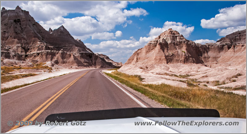 Highway 240, Badlands National Park, South Dakota Highway 240, Badlands National Park, South Dakota
