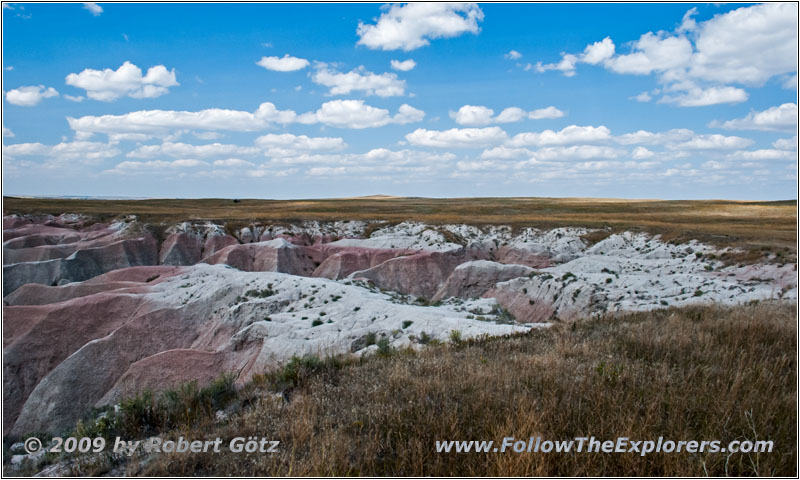 Big Foot Pass Overlook, Badlands National Park, South Dakota Big Foot Pass Overlook, Badlands National Park, South Dakota