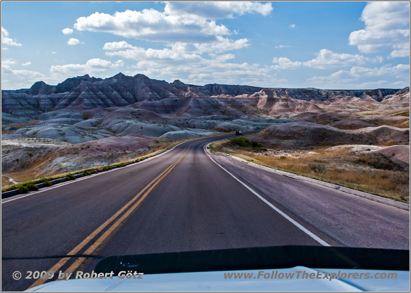 Highway 240, Badlands National Park, South Dakota Highway 240, Badlands National Park, South Dakota