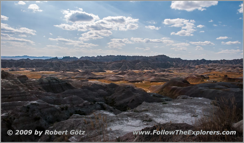 Conata Basin Overlook, Badlands National Park, South Dakota Conata Basin Overlook, Badlands National Park, South Dakota