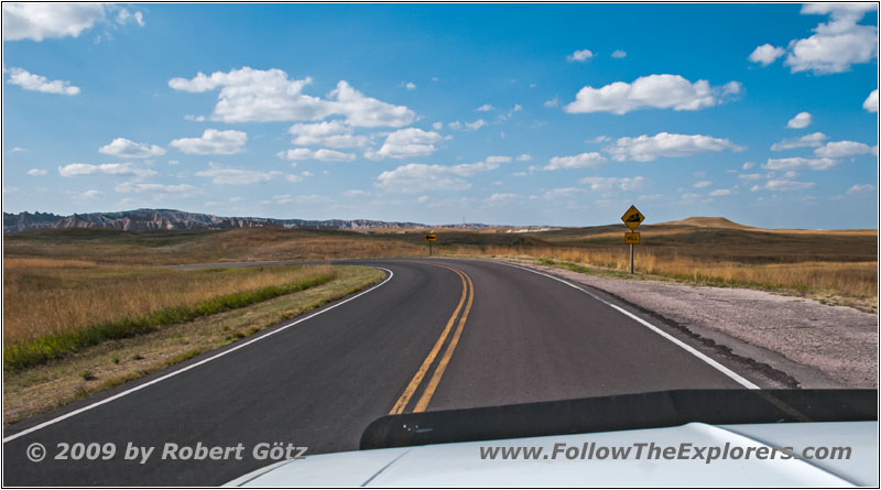Highway 240, Badlands National Park, South Dakota Highway 240, Badlands National Park, South Dakota