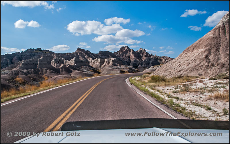 Highway 240, Badlands National Park, South Dakota Highway 240, Badlands National Park, South Dakota