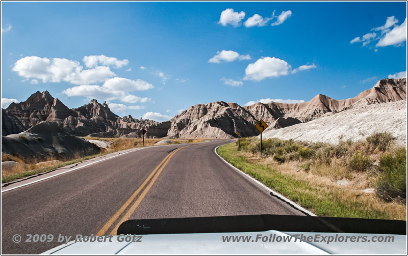 Highway 240, Badlands National Park, South Dakota Highway 240, Badlands National Park, South Dakota