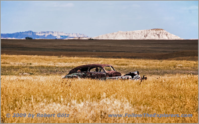 Oldtimer Wrack, Conata Basin Rd/CR 509, South Dakota Oldtimer Wrack, Conata Basin Rd/CR 509, South Dakota