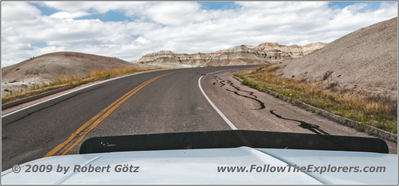 Highway 240, Badlands National Park, South Dakota Highway 240, Badlands National Park, South Dakota