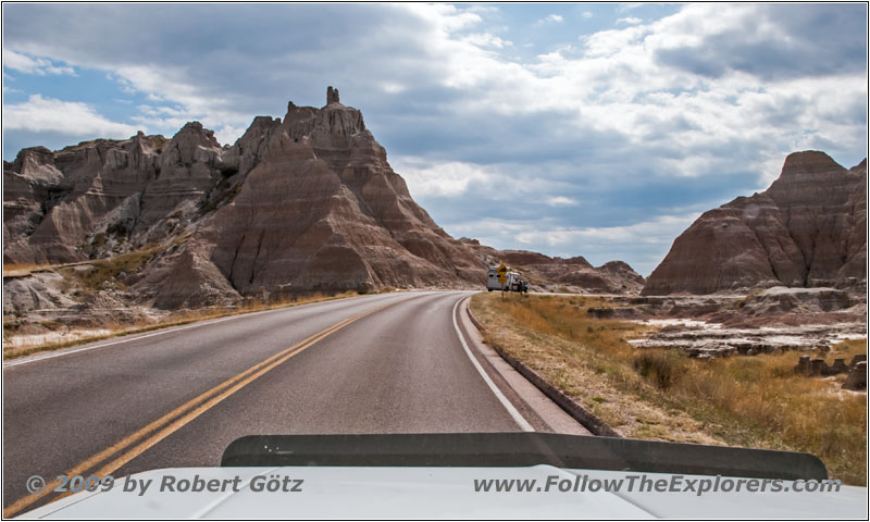 Highway 240, Badlands National Park, South Dakota Highway 240, Badlands National Park, South Dakota