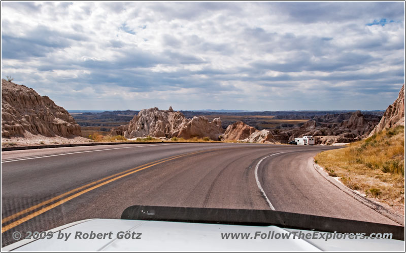 Highway 240, Badlands National Park, South Dakota Highway 240, Badlands National Park, South Dakota