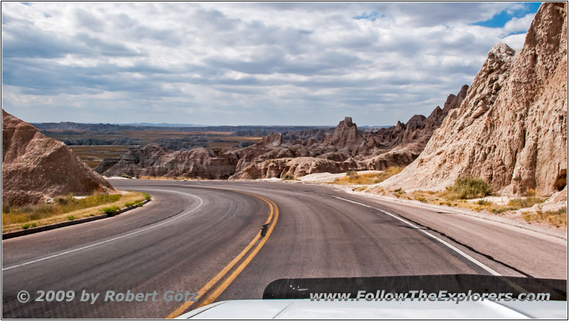 Highway 240, Badlands National Park, South Dakota Highway 240, Badlands National Park, South Dakota