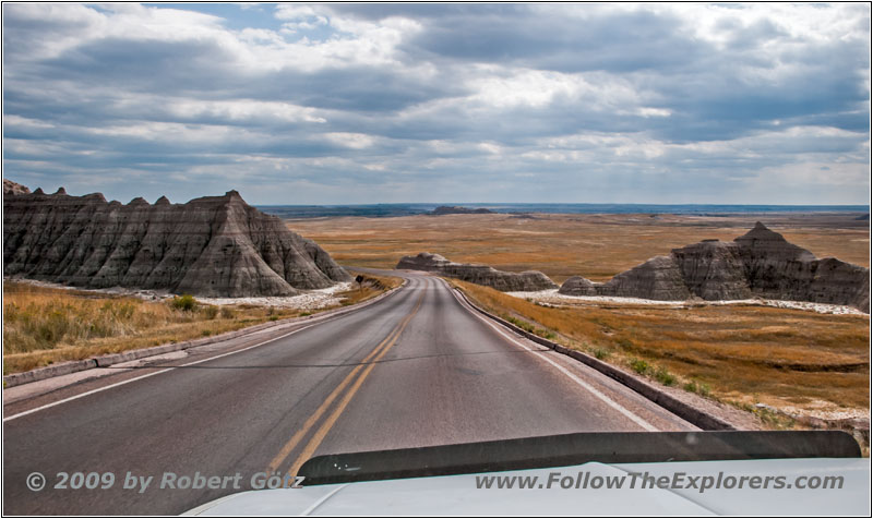 Highway 240, Badlands National Park, South Dakota Highway 240, Badlands National Park, South Dakota