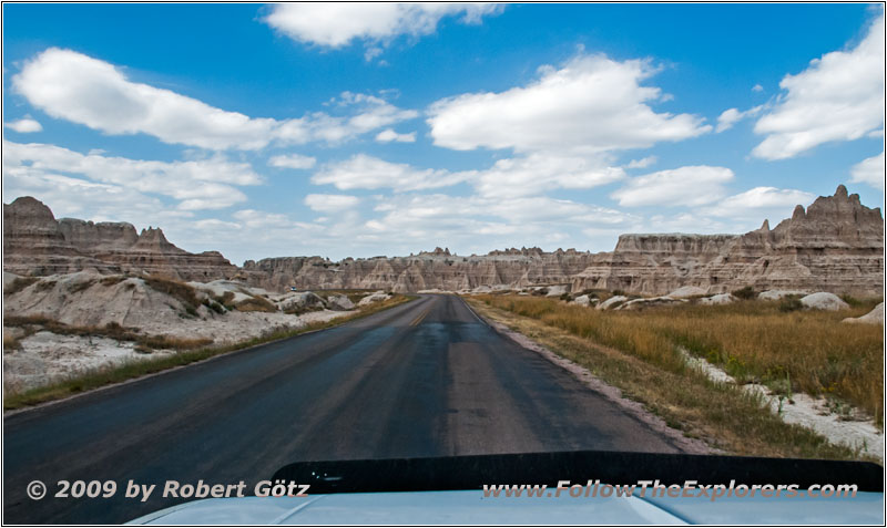 Highway 240, Badlands National Park, South Dakota Highway 240, Badlands National Park, South Dakota