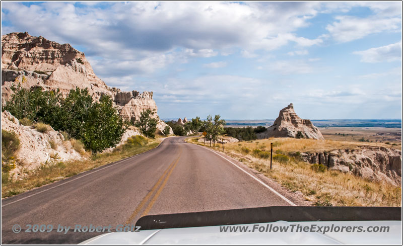 Highway 240, Badlands National Park, South Dakota Highway 240, Badlands National Park, South Dakota