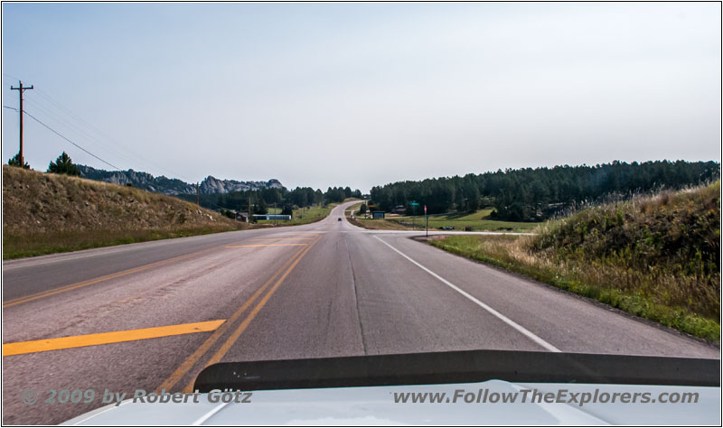 Highway 16A/Stockade Lake Dr, South Dakota Highway 16A/Stockade Lake Dr, South Dakota