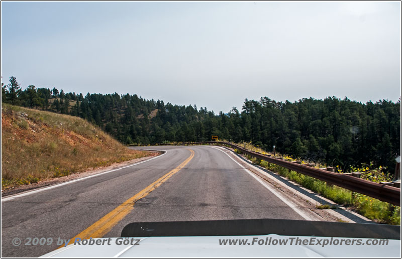 Highway 16A, Custer State Park, South Dakota Highway 16A, Custer State Park, South Dakota