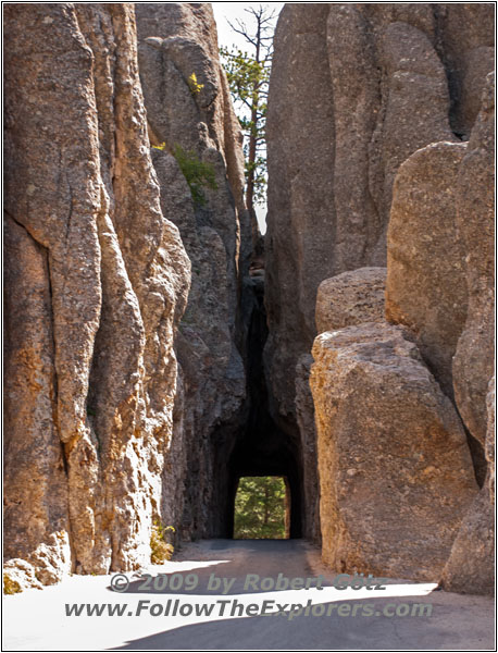 Needles Eye Tunnel, Highway 87/The Needles Hwy, South Dakota Needles Eye Tunnel, Highway 87/The Needles Hwy, South Dakota