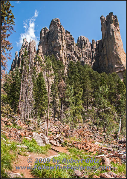 Cathedral Spires Trail, Custer State Park, South Dakota Cathedral Spires Trail, Custer State Park, South Dakota