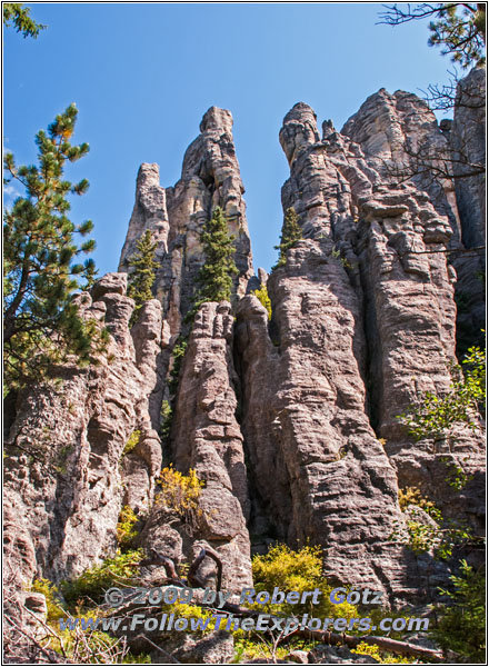 Cathedral Spires Trail, Custer State Park, South Dakota Cathedral Spires Trail, Custer State Park, South Dakota