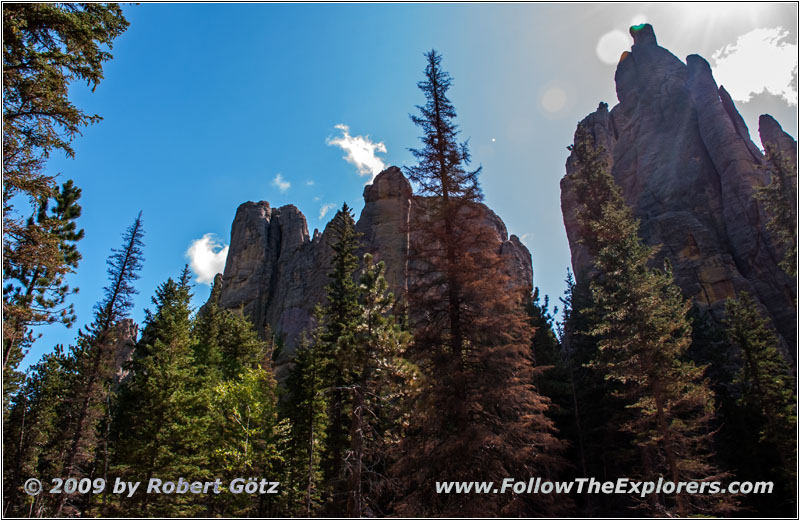 Cathedral Spires Trail, Custer State Park, South Dakota Cathedral Spires Trail, Custer State Park, South Dakota