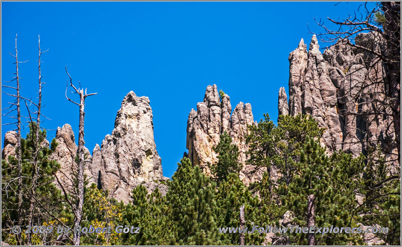 Cathedral Spires Trail, Custer State Park, South Dakota Cathedral Spires Trail, Custer State Park, South Dakota