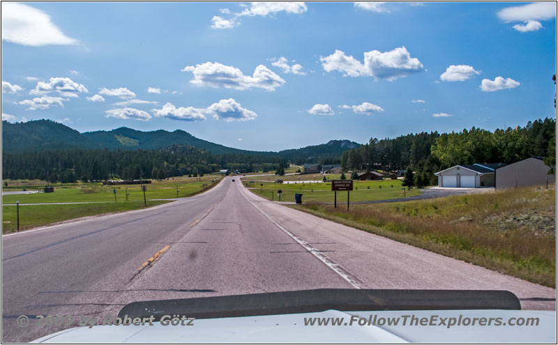 Highway 16A/Stockade Lake Dr, South Dakota Highway 16A/Stockade Lake Dr, South Dakota