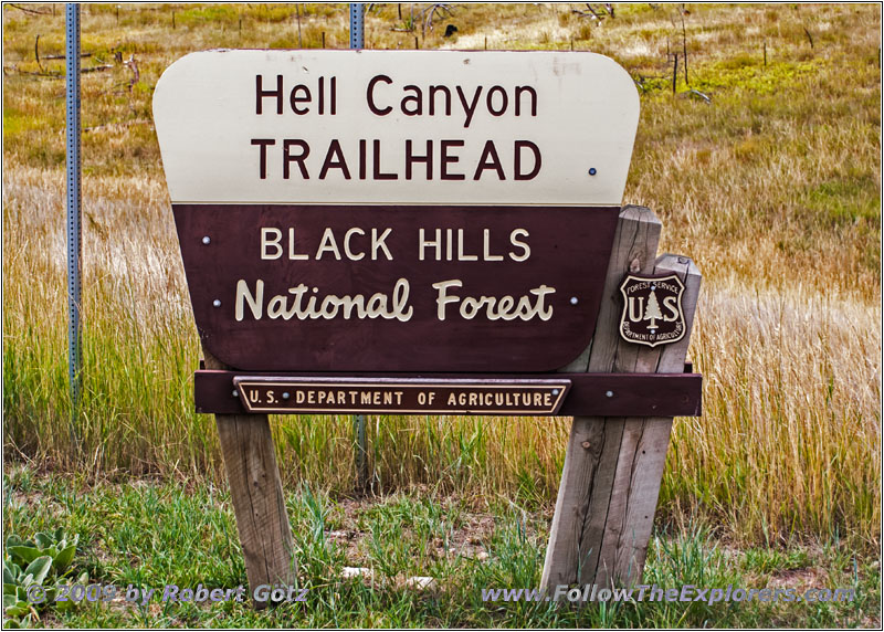 Hell Canyon Trail, SD Hell Canyon Trail, SD