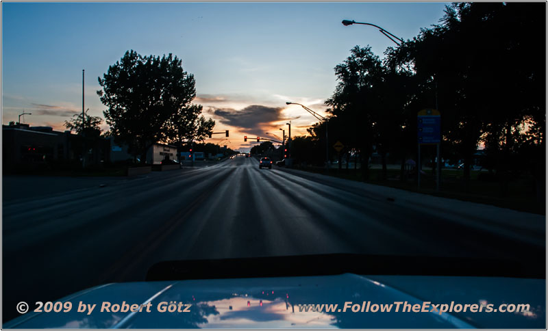 Sunset, Highway 51/E 2nd St, Gillette, WY Sunset, Highway 51/E 2nd St, Gillette, WY