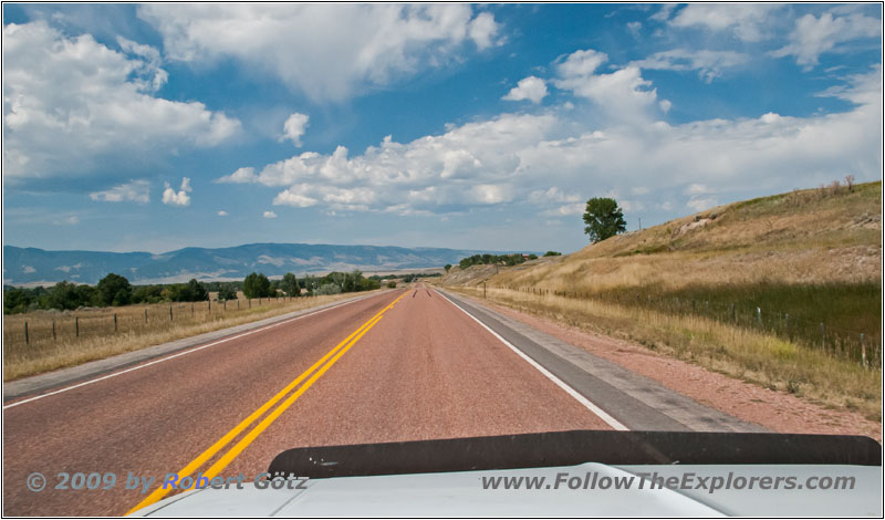 Highway 345, Wyoming Highway 345, Wyoming