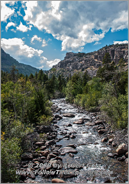 Bruce’s Bridge, Popo Agie Falls Trail, WY
