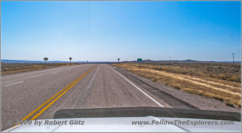Highway 28, Continental Divide, South Pass, WY