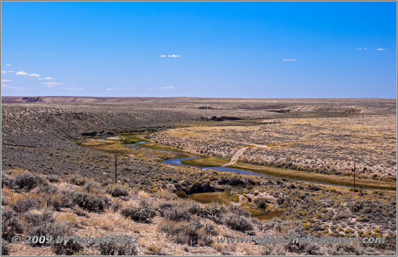 Backroad, Big Sandy River, WY Backroad, Big Sandy River, WY