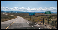 Highway 373, Staatsgrenze Wyoming & Utah